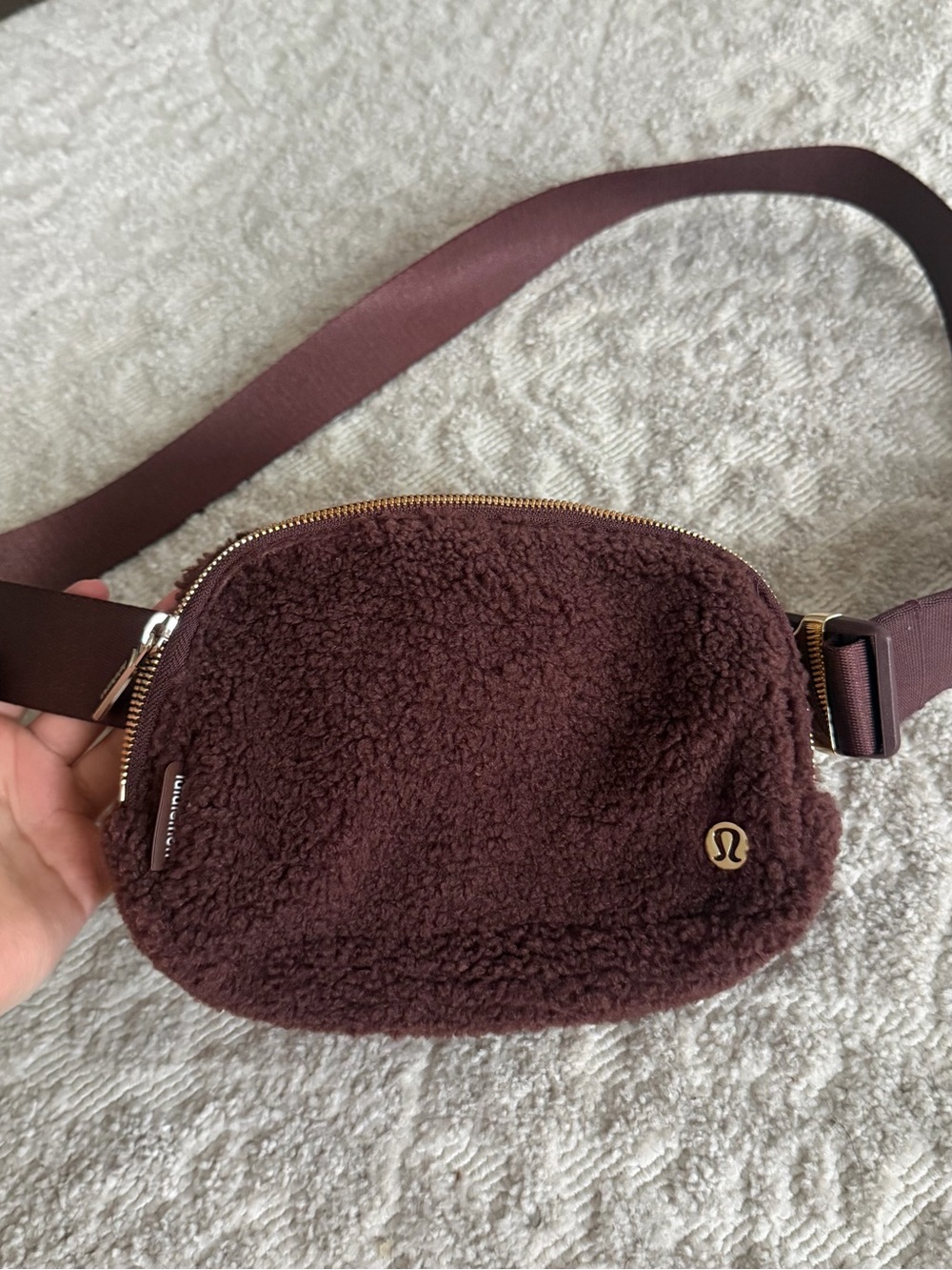 Lululemon Everywhere Belt Bag - Brown Fleece - Never Used Without Tags